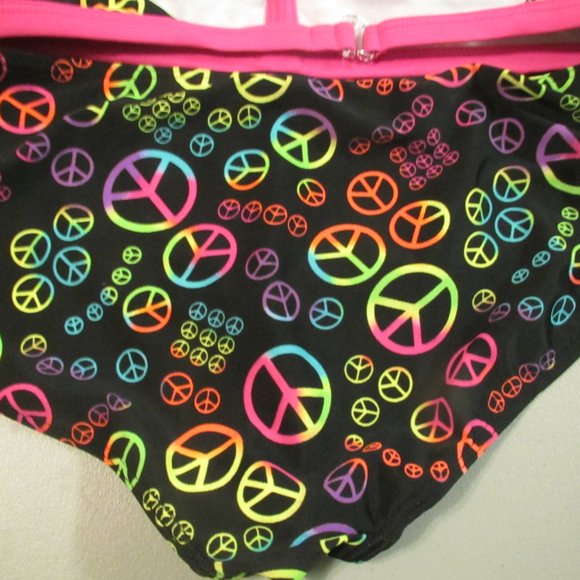 Multi Color Xhilration 2 Pcs Bikini Swimsuit Size XL - Picture 8 of 9